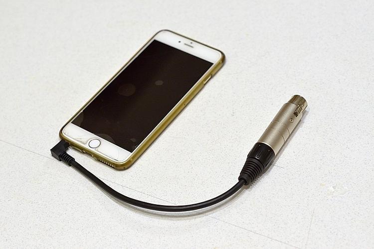 diy了一条iphone麦克风线,这下可以用任何话筒录音录像了